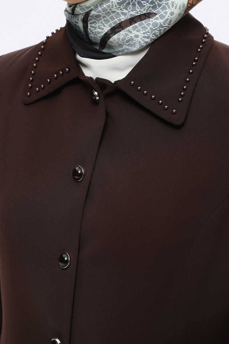 Elegante Parel Detail Blazer