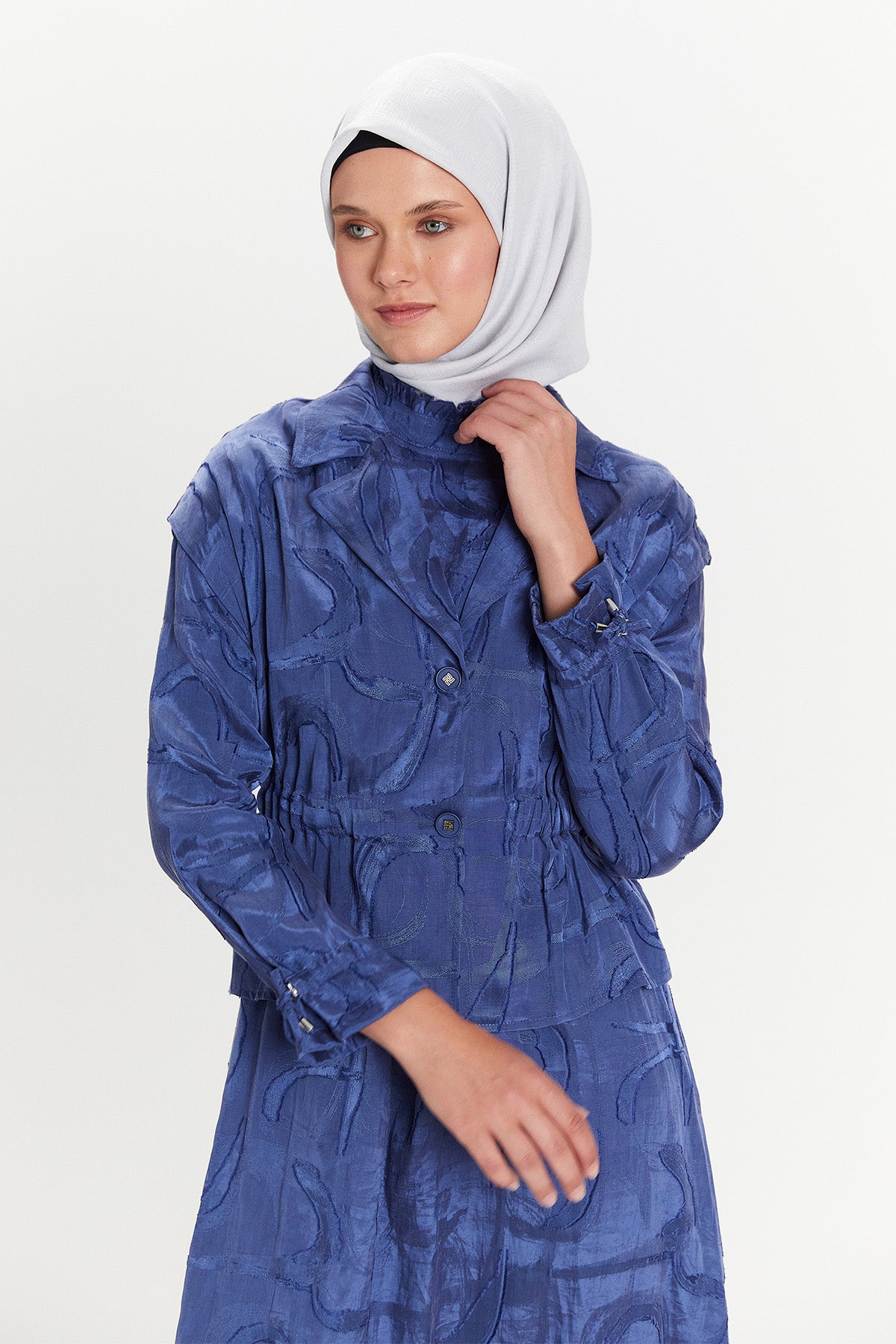 Jacquard Two-Piece Set