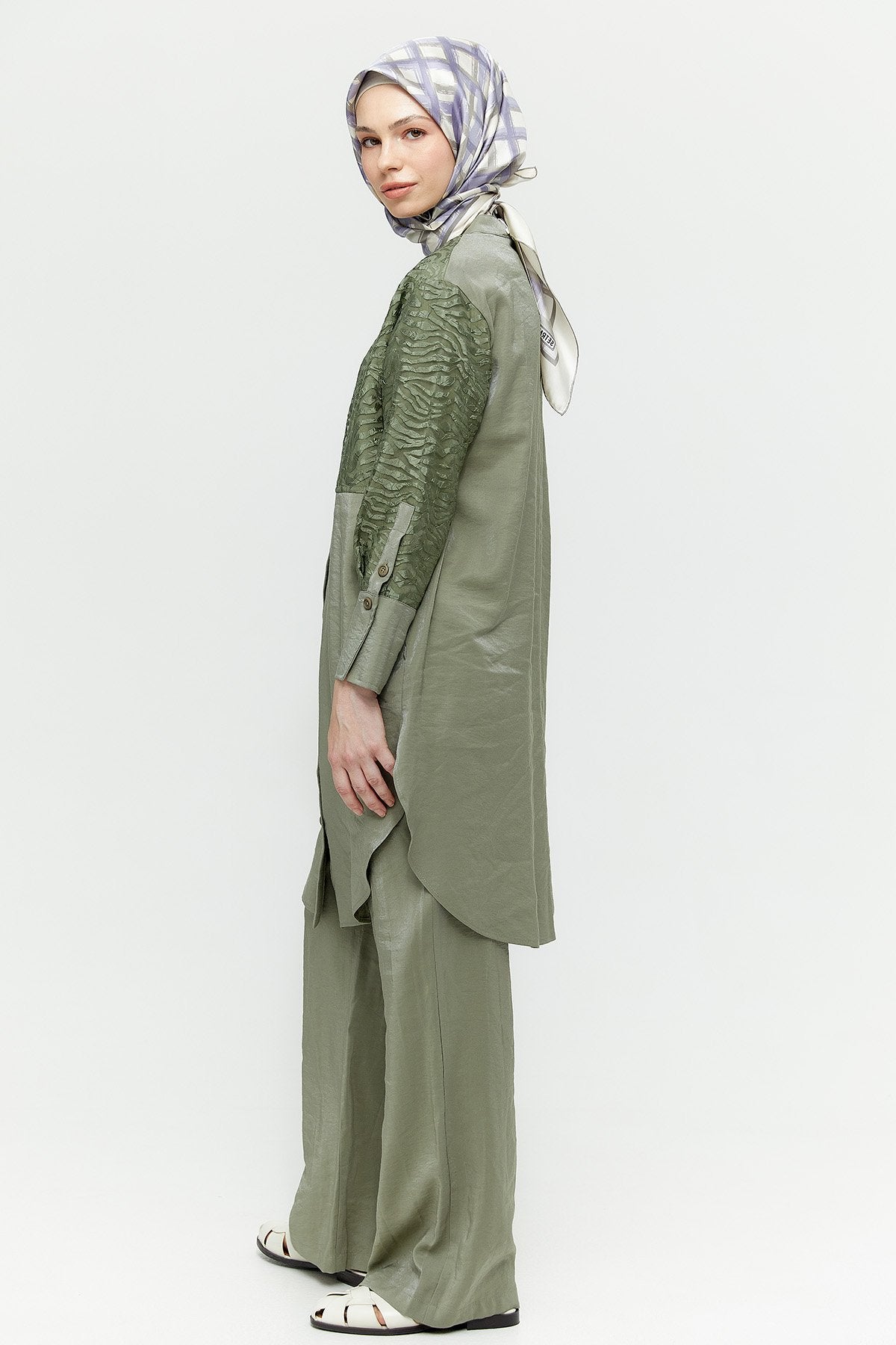 Organza Combined Two-Piece Set