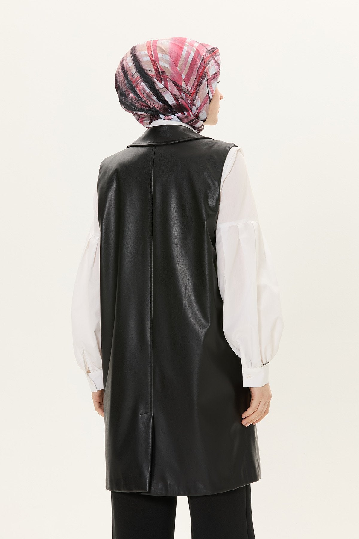 Bodywarmer met Ritsdetails