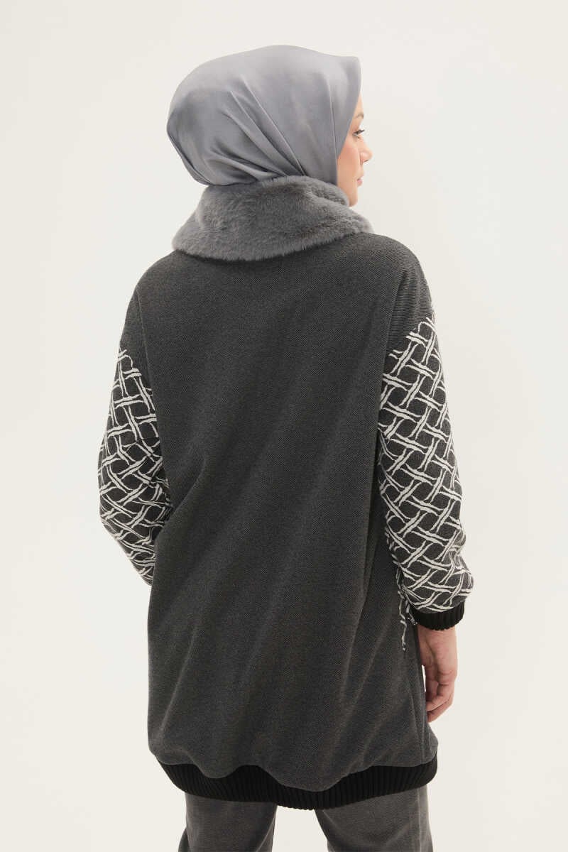 Sportjas met Afneembare Bontkraag