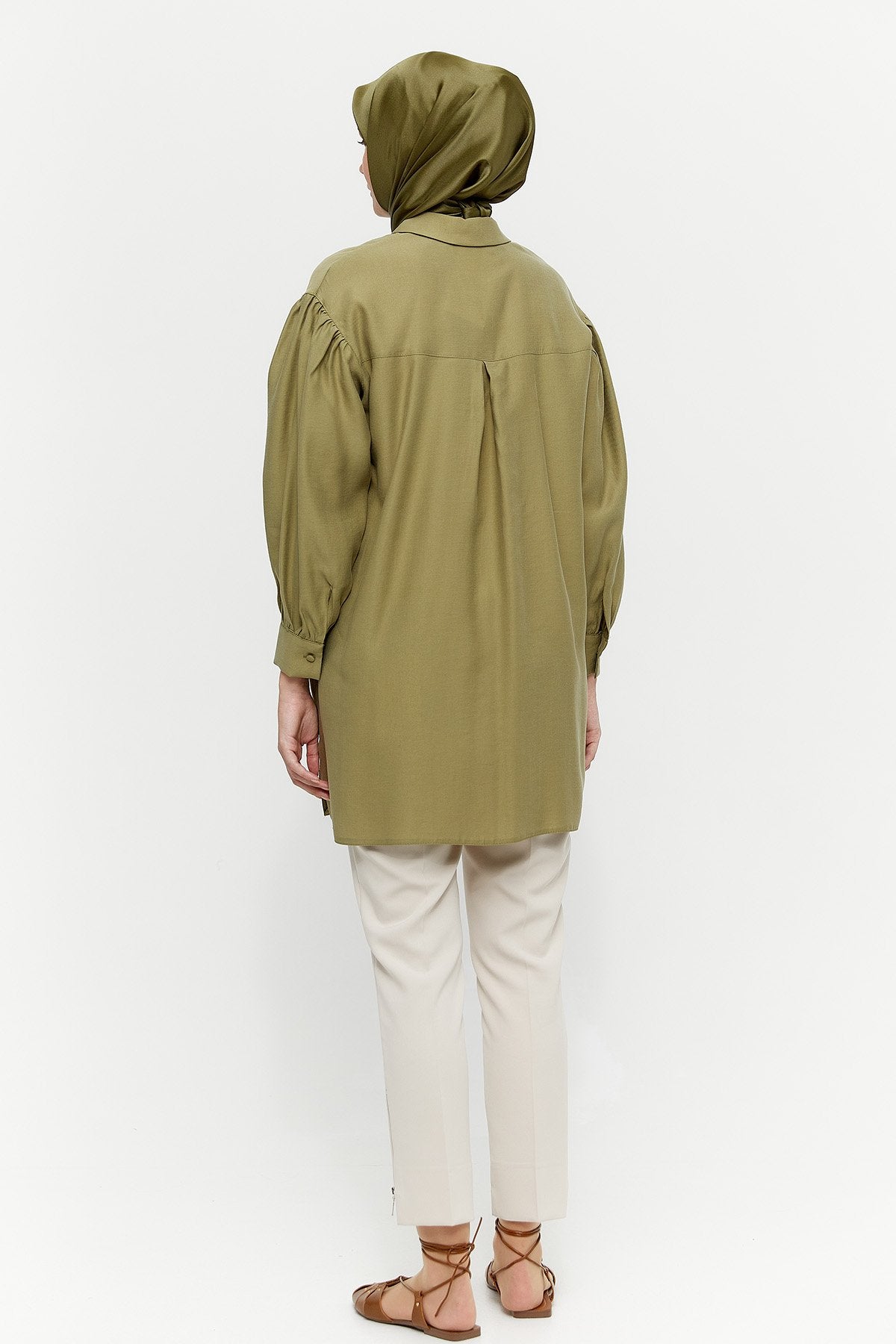 Tuniek met Geborduurd Dessin